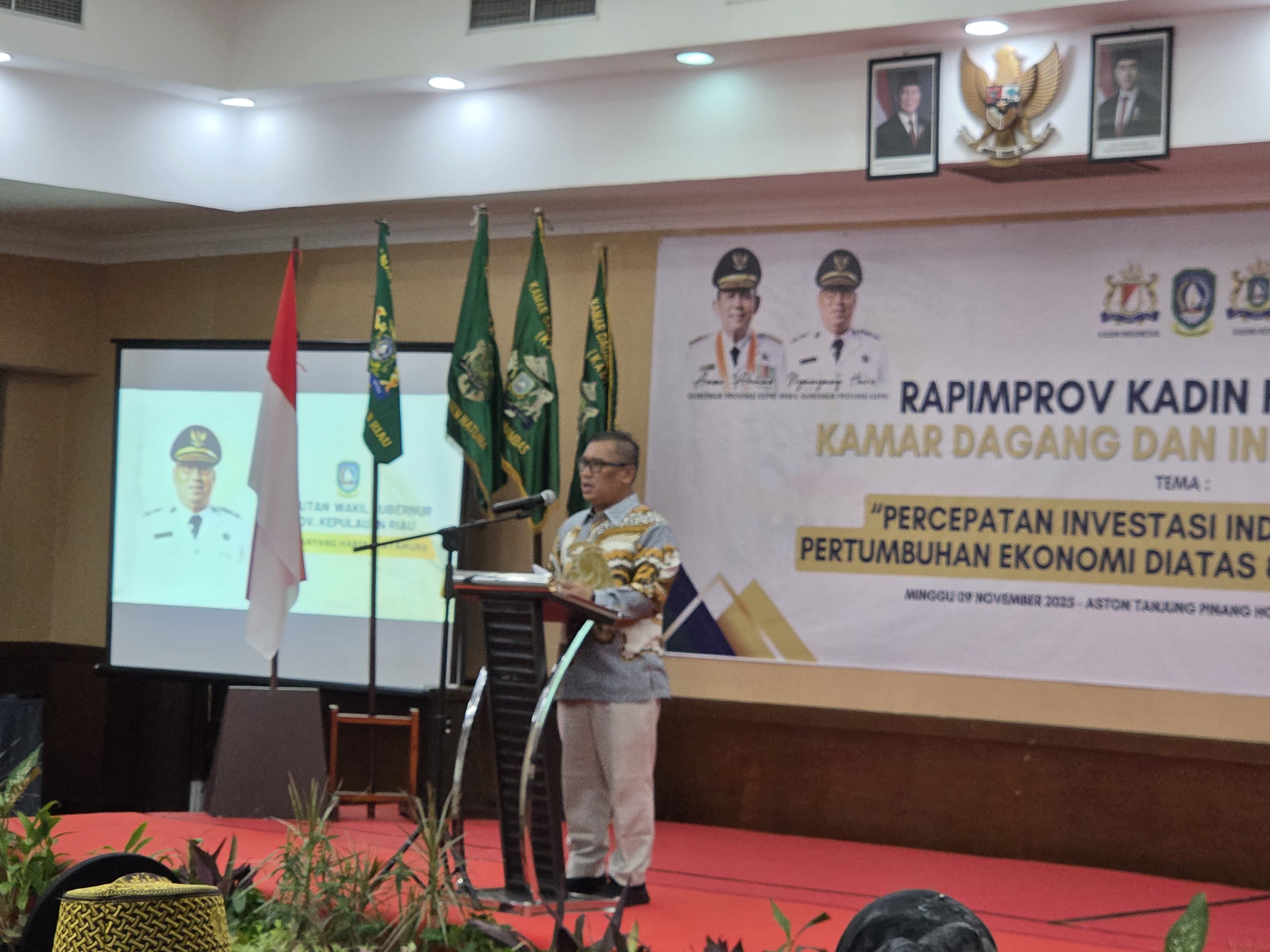 Rapimprov Kadin Kepri Diharapkan Dapat Perkuat Sinergi Pemerintah dan Dunia Usaha